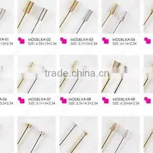 Nail File Drill Bits Set - Diamond Drill Bits Set-Ti-Plated -for Nail Art / Manicure / Polishing Machine - Wholesale thumbnail-1