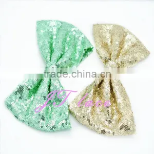 Loverly Baby Hair Bow - Decorate Hair Bow for Party- Princess Shiny Bow thumbnail-1