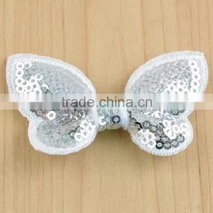 Cheap Petite 6cm Sequin Hair Bowknot,colorful Sequin Bow Headband Hair Accessory thumbnail-3