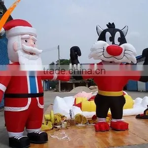 Moving Cartoon (santa,character,advertising) thumbnail-1