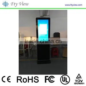 Alone Stand 32 Inch TFT LCD Touch All-in-one Advertising PC Kiosk Quality Choice thumbnail-2