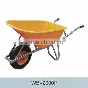 Garden Wheelbarrow With Plastic Tray WB2000P thumbnail-1