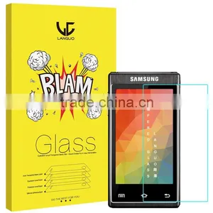 LANGOU for Mobile Phone Plastic Tempered Glass Film for Samsung W990 Screen Protector thumbnail-2