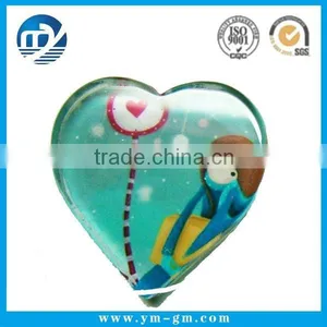 Wholesale 3d Heart-shape Fridge Magnet Customized thumbnail-1