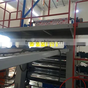 Plastic PVC Marble Panel Machine With SIEMENS PLC Control / Artificial Marble Sheet Machine thumbnail-2