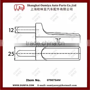 Dump Trailer Hinge Pins 079075AM thumbnail-2