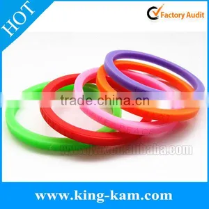 Glow in the Dark Silicone Wristbands thumbnail-1