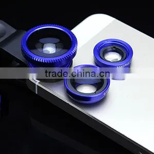 3 in 1 Wholesale 180 Degree Fisheye Lens, for Iphone Camera Lens thumbnail-4