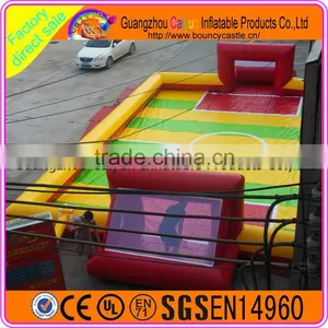 New Inflatable Soapy Football Field For Sale, Air Sealed Inflatable Soap Soccer/Football Field thumbnail-1