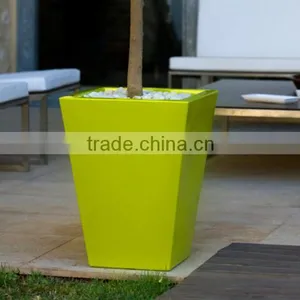 Fiberglass Planter Garden Decorative Flower Pot thumbnail-3