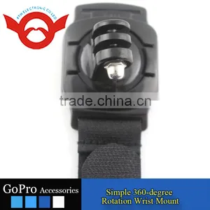Simple 360-degree Rotation Wrist Mount for Gopro Hero 2/3/3+/4/4 Session Camera Accessory thumbnail-1