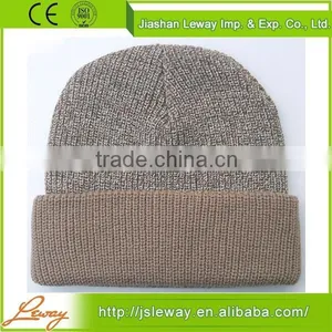Hot China Products Wholesale Wool Knit Pattern Hat Beanie thumbnail-1