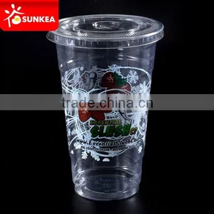 PET Crystal Clear Plastic Cup Glass thumbnail-2