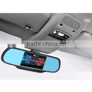 5 Inch Rearview Mirror Gps Wireless Camera Dvr Recorder Wifi Bluetooth thumbnail-5