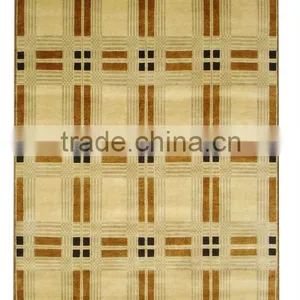 268,Multi Woolen Carpets Made in Tibetan Knots thumbnail-1