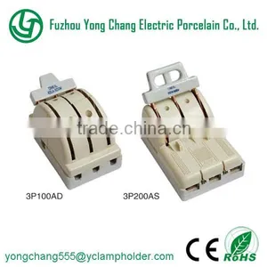 Single Throw 60A 3pole Electric Porcelain Knife Switch thumbnail-6