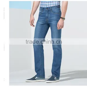 Summer Man New Product Leisure Fashion Loose Cotton Stretch Denim Trousers thumbnail-3
