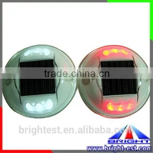 Flashing Ultra Bright LED Light Solar Traffic Solar Road Stud,Round Cat Eyes LED Solar Road Stud thumbnail-4