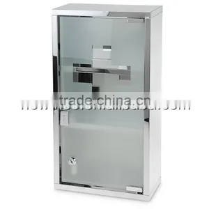 Stainless Steel Medicine Cabinet Storage Box First Aid Box thumbnail-1