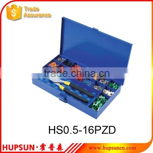 HS0.5-16PZD Crimping Tool Kits Crimping Plier PZ0.5-16 in Blue Metal Box Tool Kit Set Quality Choice thumbnail-1