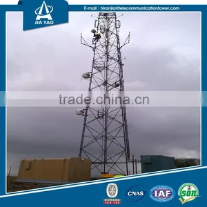 4 Legs High Resolution Tubular Self Supporting Lattice Tower thumbnail-3