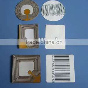 8.2Mhz Paper Label for Clothing rf Label Glue on Goods thumbnail-1