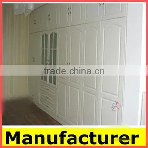 New Wooden Laminated Plywood Wardrobe Designs From China Price thumbnail-2