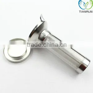 New Style High Quality Durable Tools Stainless Steel Flashlight ShapeTea Strainer thumbnail-1