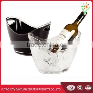 Promotion Custom Clear Acrylic Ice Bucket Wholesale, Beer Ice Bucket, Clear Plastic Ice Bucket Quality Choice thumbnail-5