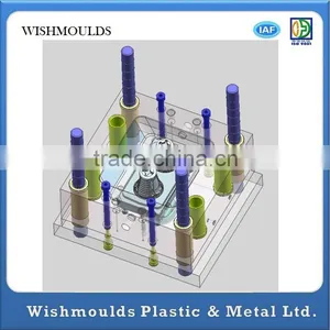 Cutom Over Mold Molding Plastic Over Mold Metal Funnel for Fruit Squeezer Juice Extractor thumbnail-3