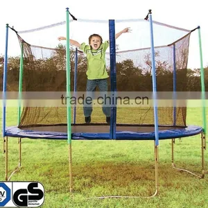 10FT Big Round Popular Garden Trampoline With Safety Net and Ladder (TUV/GS 100KGS) thumbnail-1