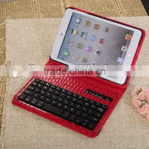 2013 Crocodile Pattern Bluetooth Keyboard for Ipad for Apple thumbnail-1