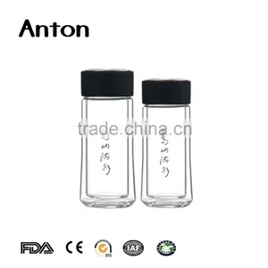 11oz Hot Selling Glass Sport Water Bottle High Quality Factory Suppling Glass Water Bottle High Quality Factory Suppling Glass thumbnail-2