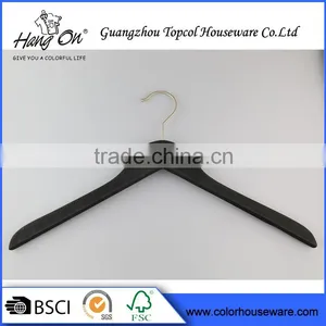 Rubber Wooden Coat Hanger thumbnail-2