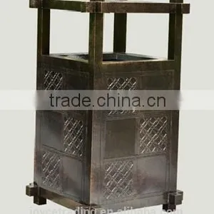 Cast Iron Trash Can Outdoor thumbnail-1