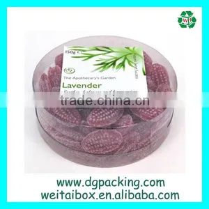 Round Chocolate&sugar&candy Cylinder Plastic Packaging Box thumbnail-1