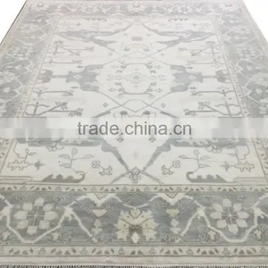 Woolen Oushak Carpet thumbnail-1