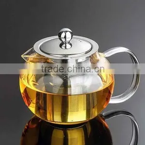 1500ml Borosilicate Glass Tea Pot With Stainless Steel Infuser thumbnail-6