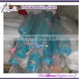 Light Blue Chair Sashes, Light Blue Satin Sashes for Special Events, Wedding Chair Covers thumbnail-2