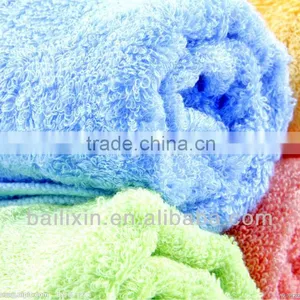 Cotton Solid Colour Border Face Towels thumbnail-1