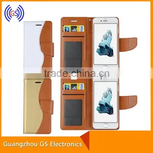 Flip Leather Case for Samsung Galaxy S7 Edge, Wholesale Wallet Leather Cover Case for Galaxy S7 Edge G935 thumbnail-1