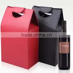 Luxury Wine Packaging Leather Wine Box thumbnail-2