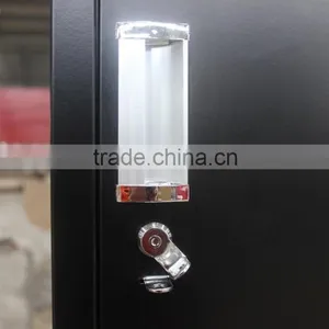 Pad Lock Silver Handle Black Steel Locker thumbnail-4
