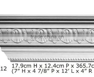 High Quality Good Price Beautiful New Modern Luxury Decorative pu Carved Cornice Mouldings thumbnail-5