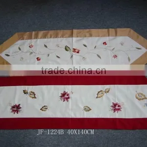 High Grade Embroidery Flower Table Runner thumbnail-1