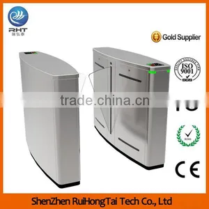 Entrance Control System RFID Card Reader Flap Automatic Turnstile Gate thumbnail-1