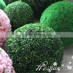 Manufacturer Export Garden Decor Artificial Boxwood Grass Ball Fake Topiary Ball thumbnail-3