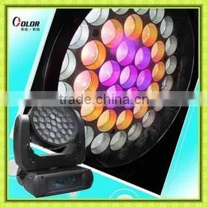 37pcs 12W RGBW 4 in 1 Zoom Moving Head Stage Lighting Import Cheap Goods From China thumbnail-1
