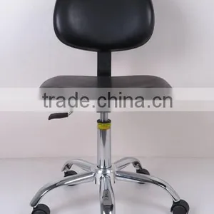 ESD Chair Anti Static Chair Lab Chair PU Leather Chair thumbnail-1