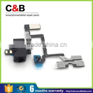 Headphone Audio Jack Ribbon Flex Cable Repair Replacement Part for IPhone 4 Repair thumbnail-2